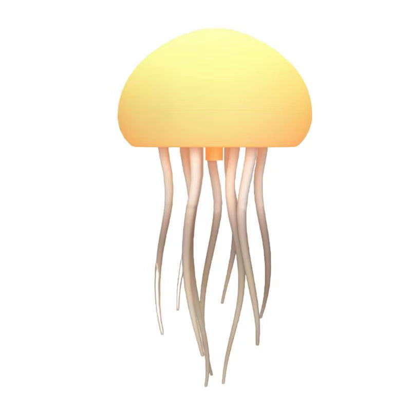 Jellyfish LED Lamp Voice Controlled Jellyfish Bedside Lamp for Bedside Desk Decorative Atmosphere Lighting