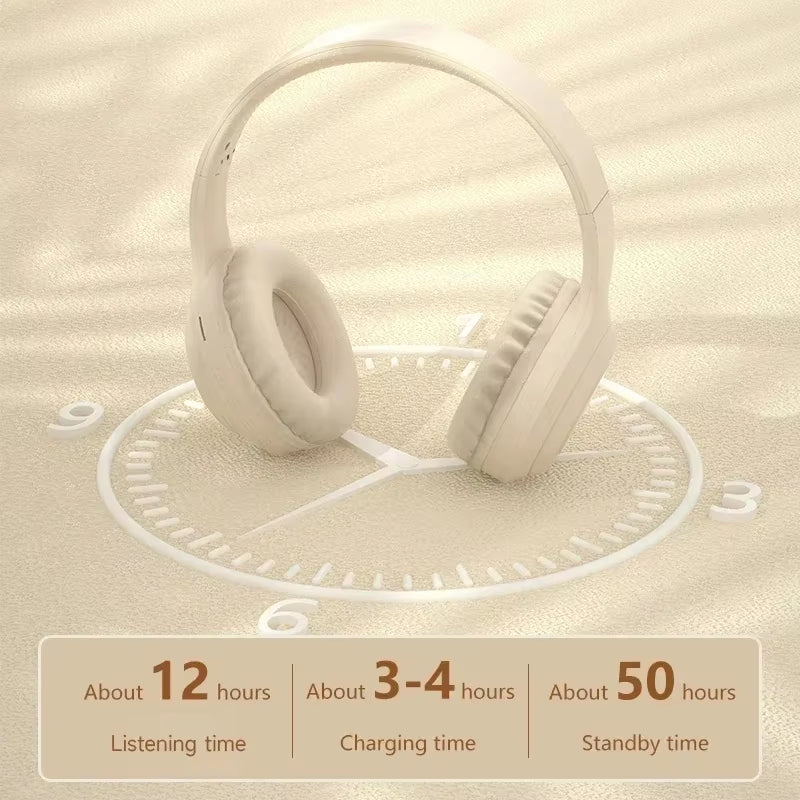 "XIAOMI TH30 Bluetooth 5.3 Wireless Headphones | Foldable Gaming Headset with Noise-Cancelling Mic, 250mAh Battery, and Immersive Sound for Music, Calls, and Sports"