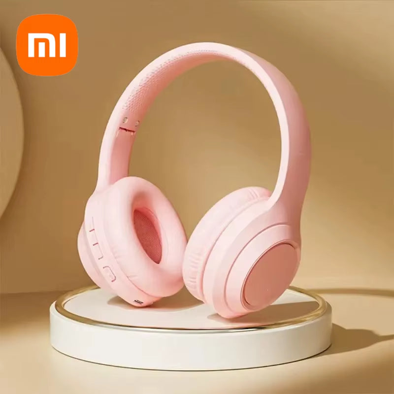 "XIAOMI TH30 Bluetooth 5.3 Wireless Headphones | Foldable Gaming Headset with Noise-Cancelling Mic, 250mAh Battery, and Immersive Sound for Music, Calls, and Sports"