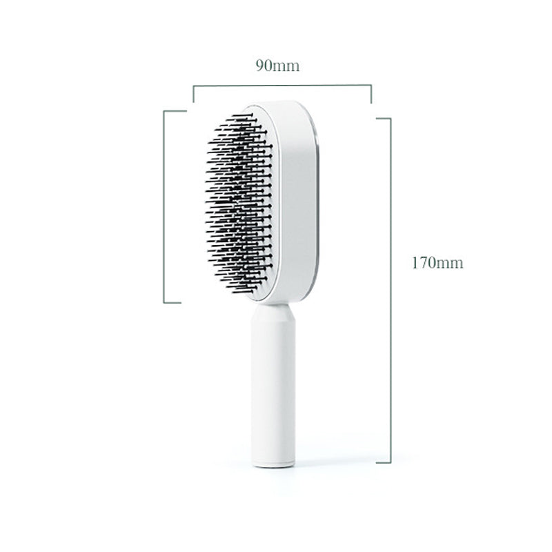 "3D Hair Growth Self-Cleaning Hairbrush | Scalp Massage Comb for Women | Anti-Hair Loss & Blood Circulation Booster"