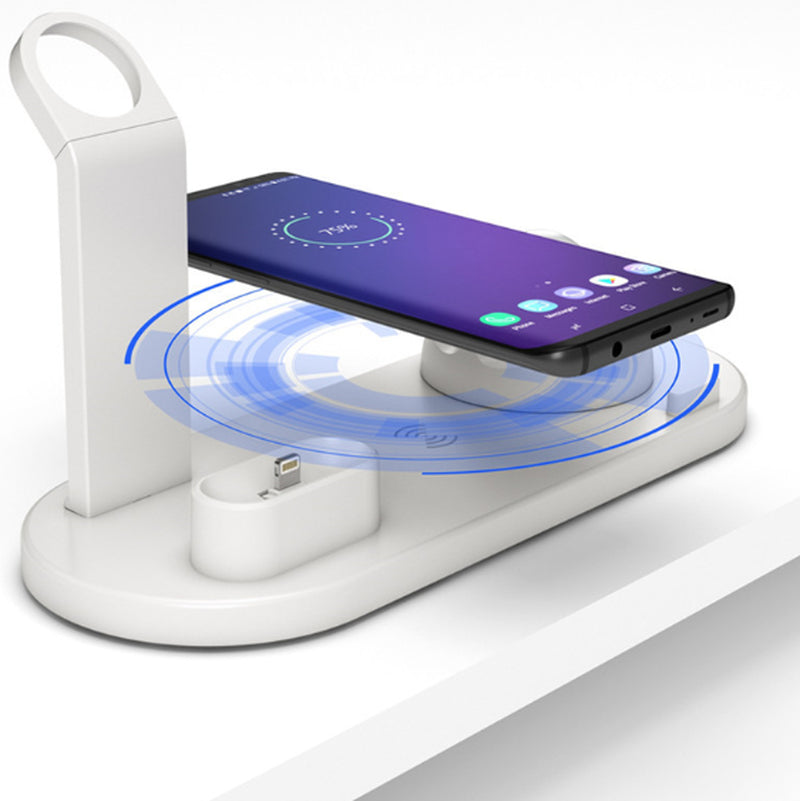 wireless charging stand for mobiles , smart watch , airbuds etc